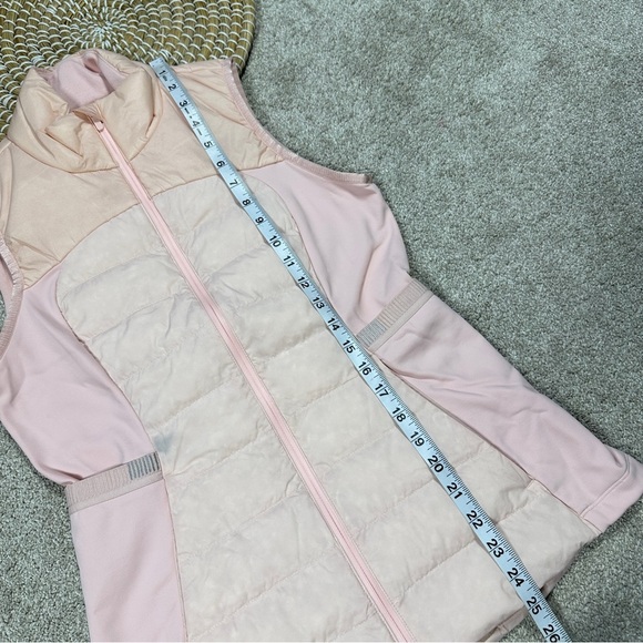 Lululemon Women’s Goose Down Feathers for It All Vest Full Zip in Pink Mist 6 - Picture 14 of 16
